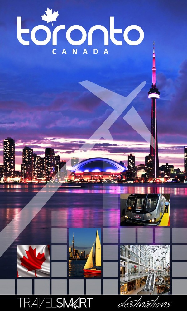 Toronto Canada vintage poster  Print